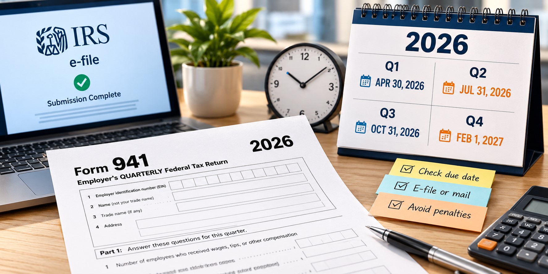 Form 941 vs 944 in 2026: Who Files Annually (and No, Form 944 Isn't Gone)